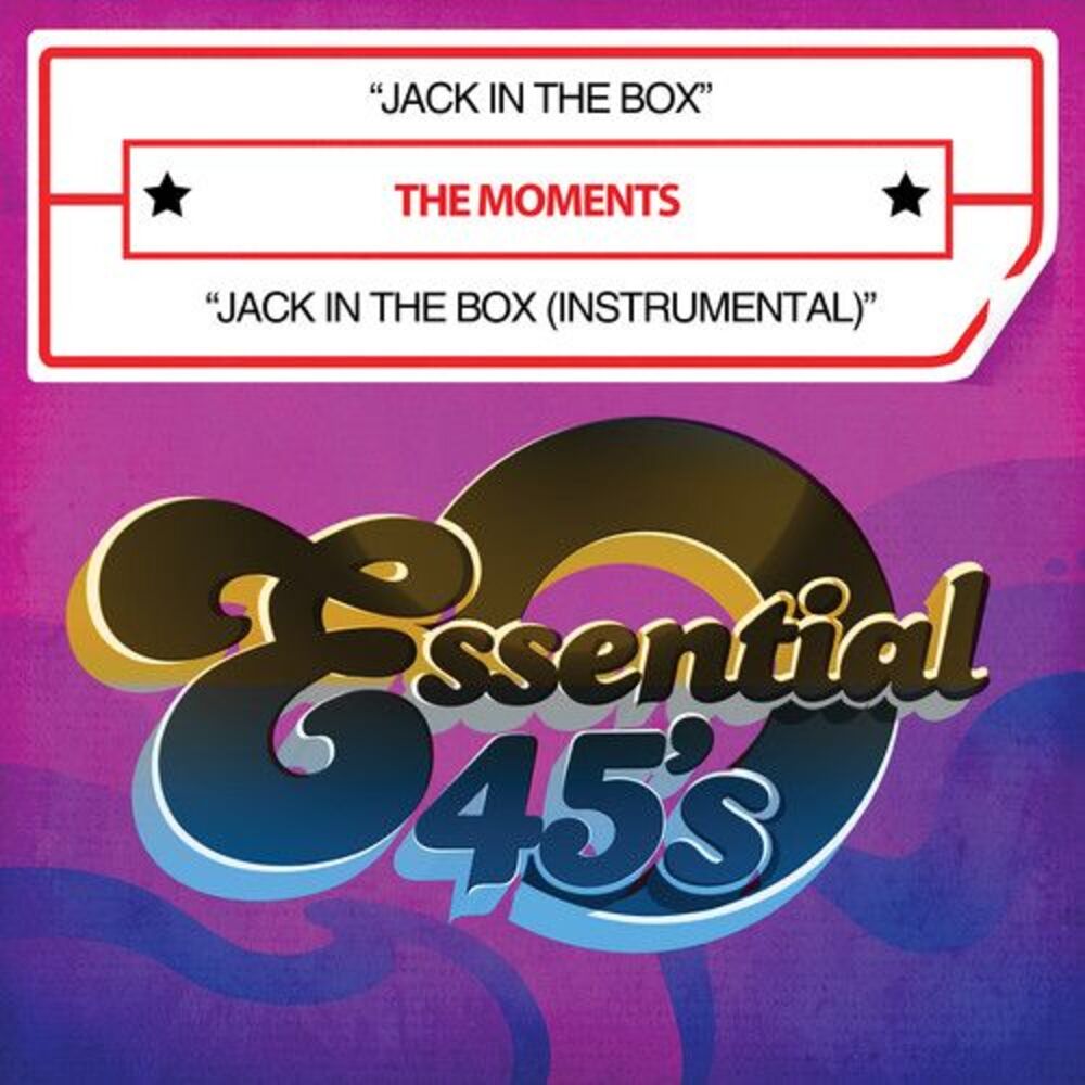 The Moments - Jack in Box / Jack in Box (Instrumental)  CD SINGLE